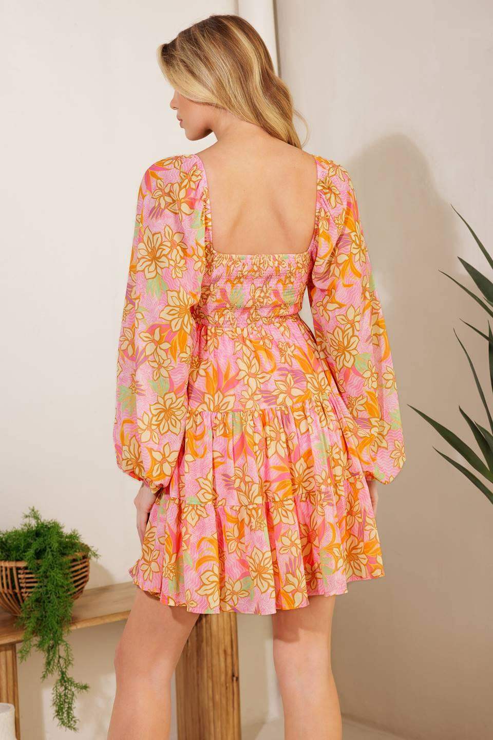 KILLING TIME WOVEN MINI DRESS - Flying Tomato - Flyclothing LLC
