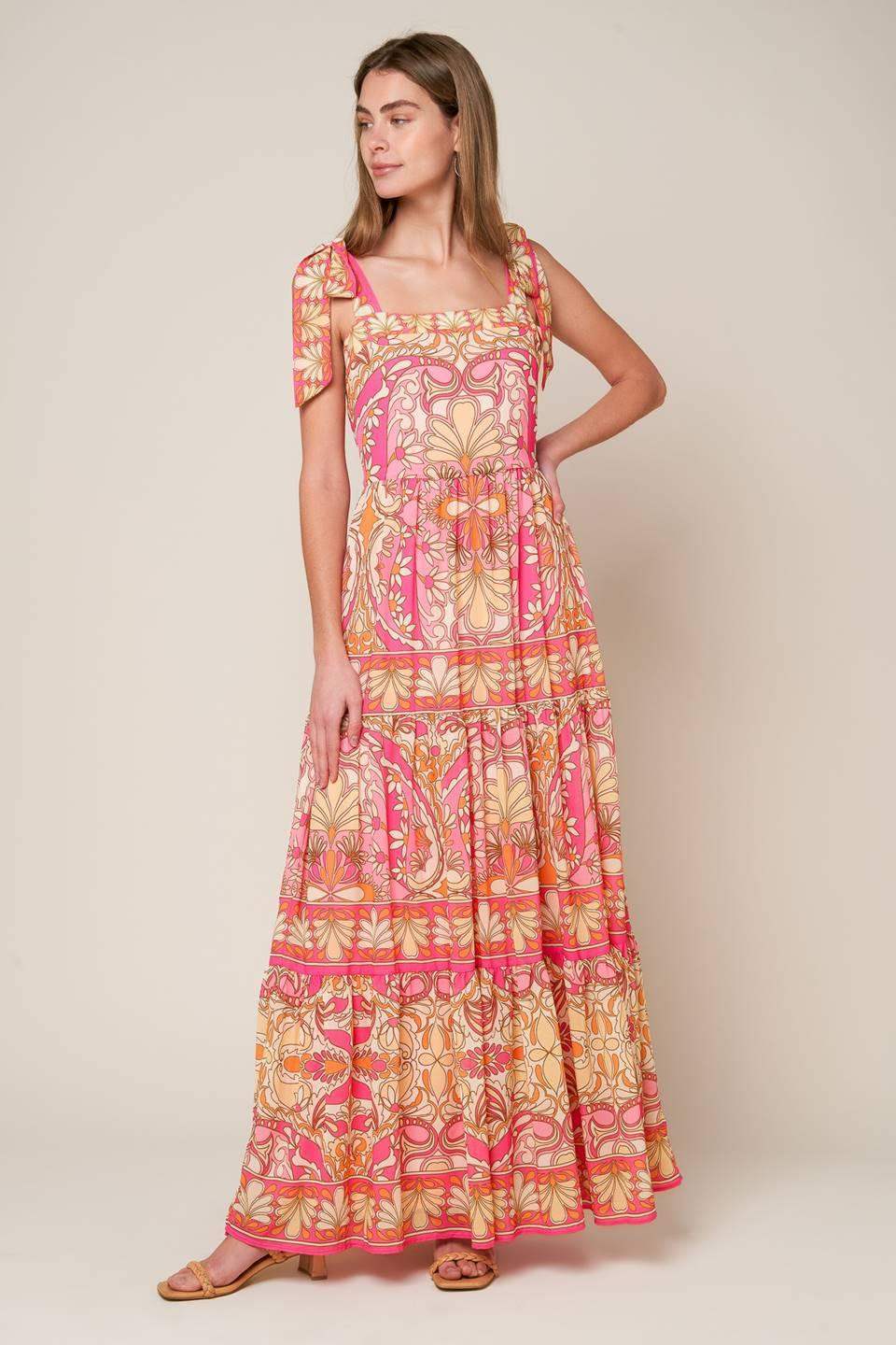 IMPRESSIVE FLIRT BLUE WOVEN MAXI DRESS - Flying Tomato - Flyclothing LLC
