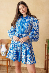 MOONSTONE DREAMS WOVEN MINI DRESS - Flying Tomato - Flyclothing LLC