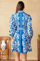 MOONSTONE DREAMS WOVEN MINI DRESS - Flying Tomato - Flyclothing LLC