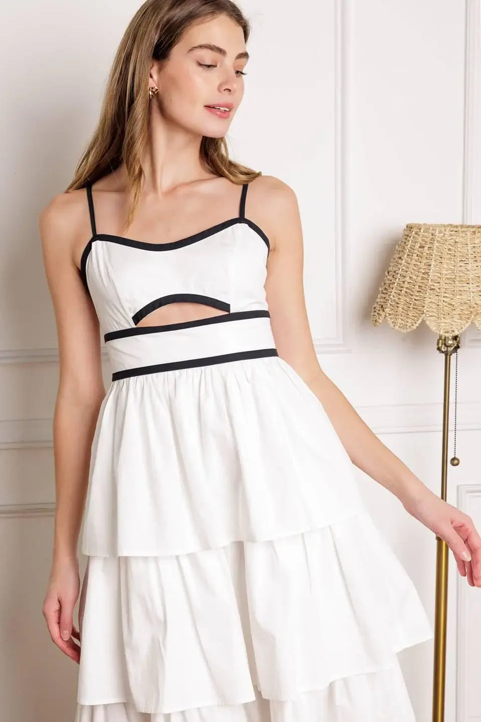 GO GETTER WOVEN MIDI DRESS - Flying Tomato - Flyclothing LLC