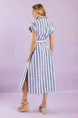 WOULD'VE BEEN THE ONE WOVEN MIDI DRESS - Flying Tomato - Flyclothing LLC