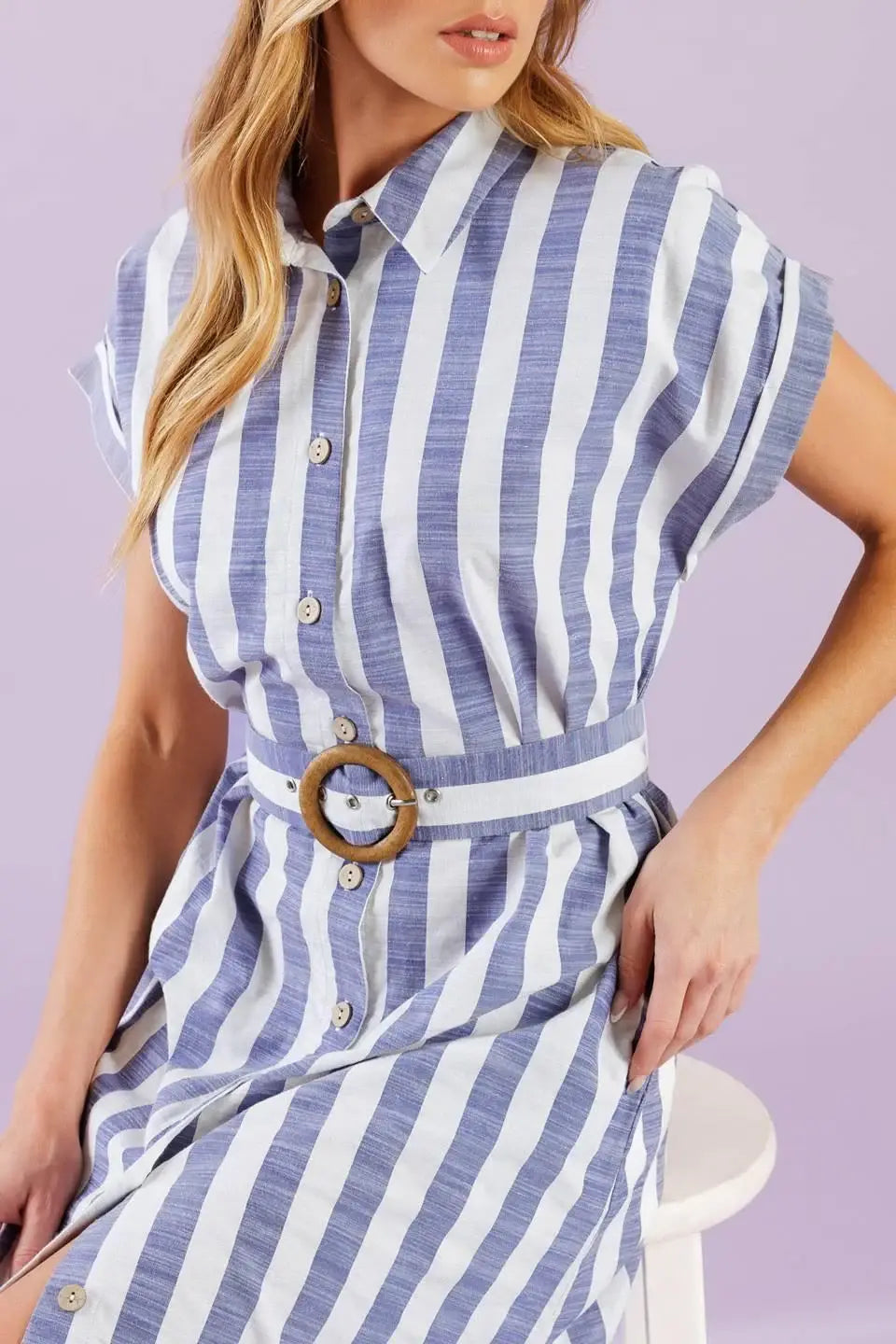 WOULD'VE BEEN THE ONE WOVEN MIDI DRESS - Flying Tomato - Flyclothing LLC