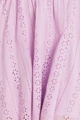 MIDNIGHT MIRAGE GOWN WOVEN EYELET MINI DRESS - Flying Tomato - Flyclothing LLC