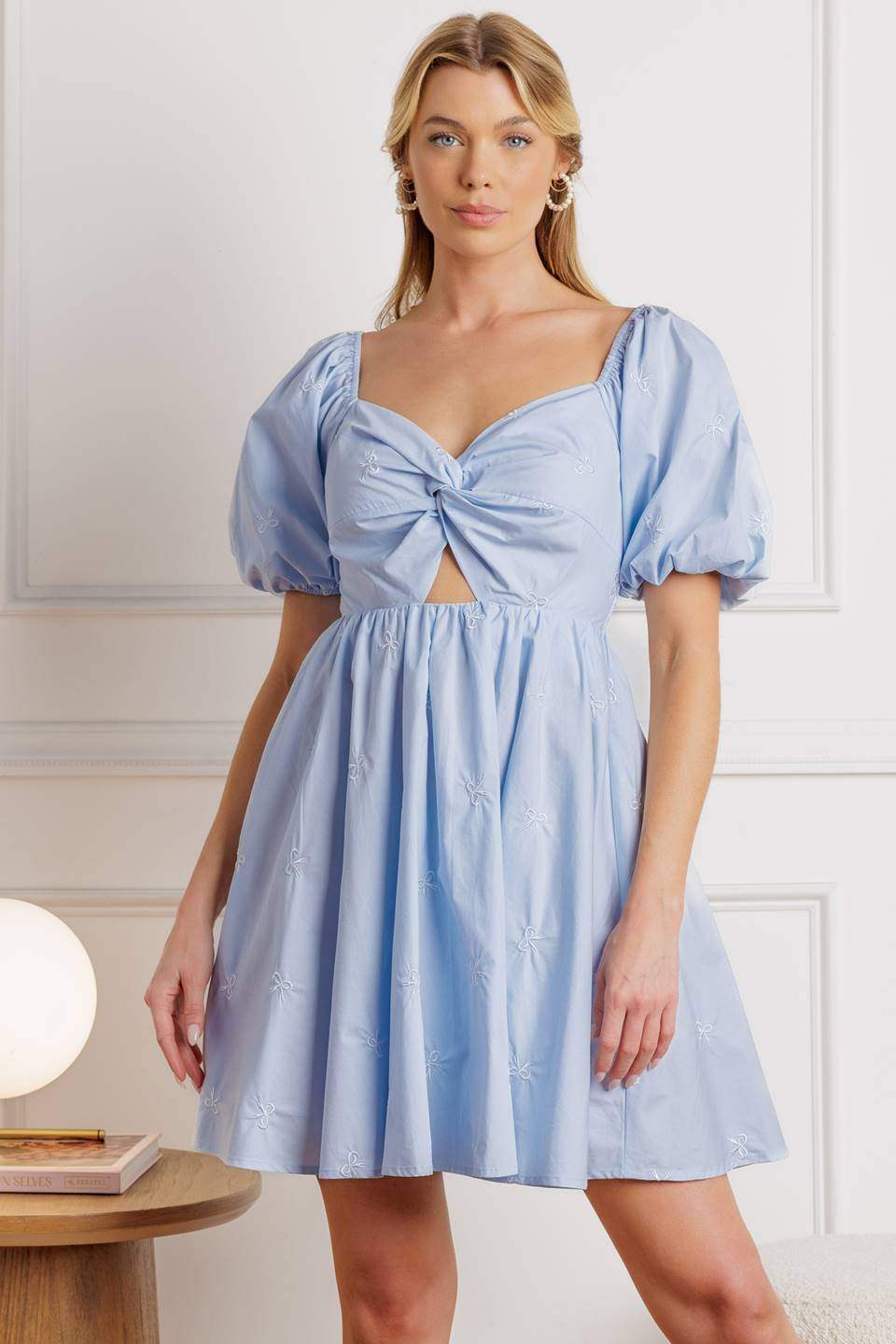 GOTTA LOVE WOVEN MINI DRESS - Flying Tomato - Flyclothing LLC