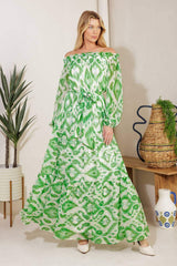 ECLIPSE'S WHISPER WOVEN MAXI DRESS - Flying Tomato - Flyclothing LLC