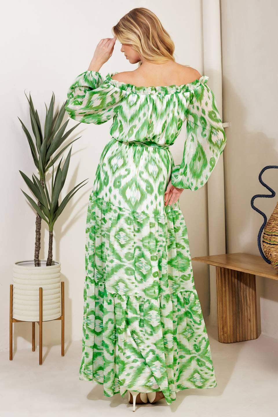 ECLIPSE'S WHISPER WOVEN MAXI DRESS - Flying Tomato - Flyclothing LLC