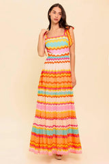 IN THE SPOTLIGHT WOVEN MAXI DRESS - Flying Tomato - Flyclothing LLC