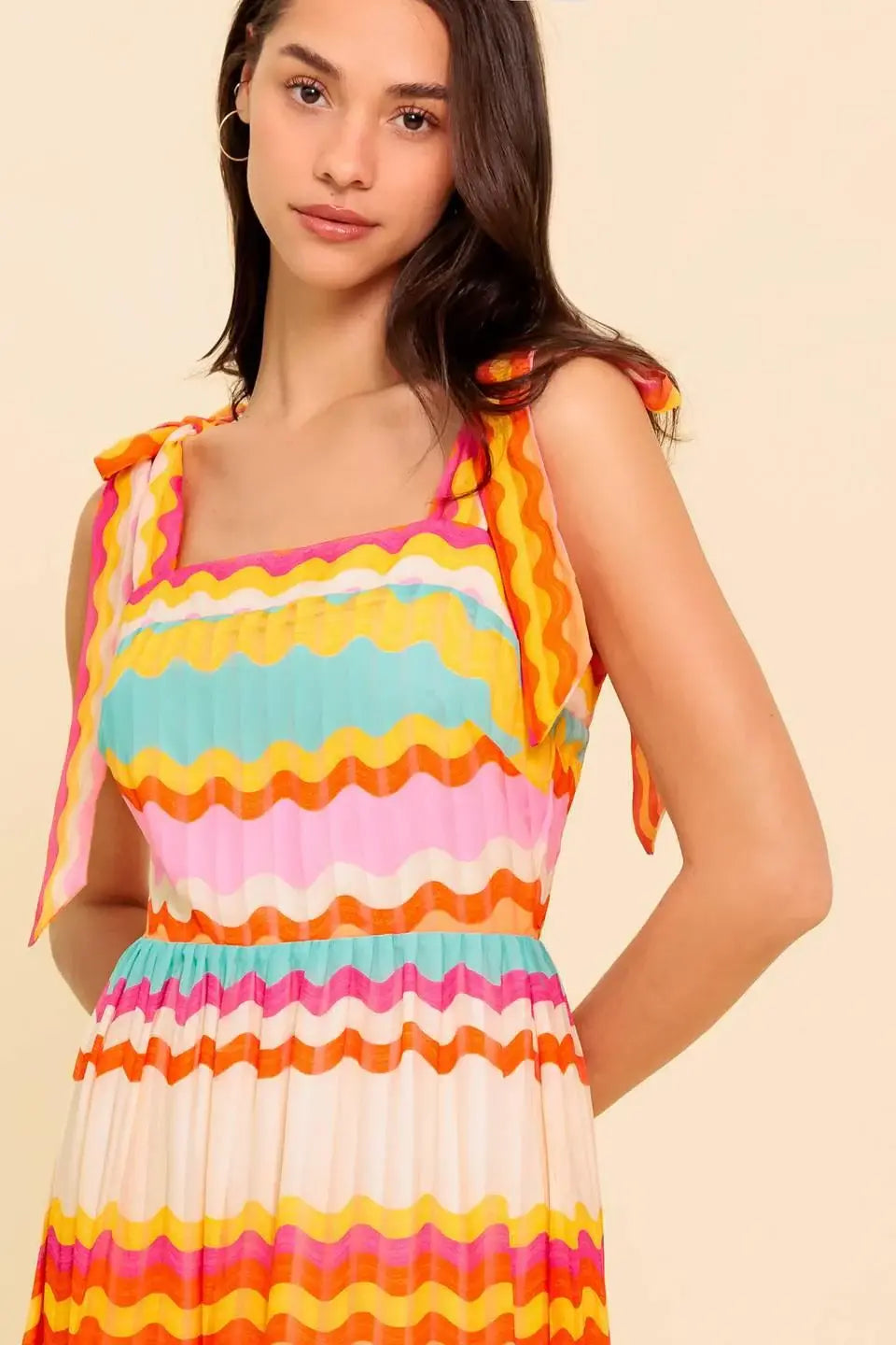 IN THE SPOTLIGHT WOVEN MAXI DRESS - Flying Tomato - Flyclothing LLC