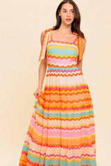IN THE SPOTLIGHT WOVEN MAXI DRESS - Flying Tomato - Flyclothing LLC