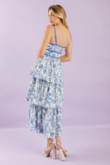 A GREAT ESCAPE WOVEN MIDI DRESS - Flying Tomato - Flyclothing LLC