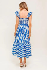 LOST IN THE DETAILS WOVEN MIDI DRESS - Flying Tomato - Flyclothing LLC