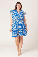 A PERFECT MATCH WOVEN MINI DRESS - Flying Tomato - Flyclothing LLC
