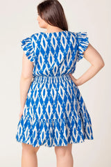 A PERFECT MATCH WOVEN MINI DRESS - Flying Tomato - Flyclothing LLC