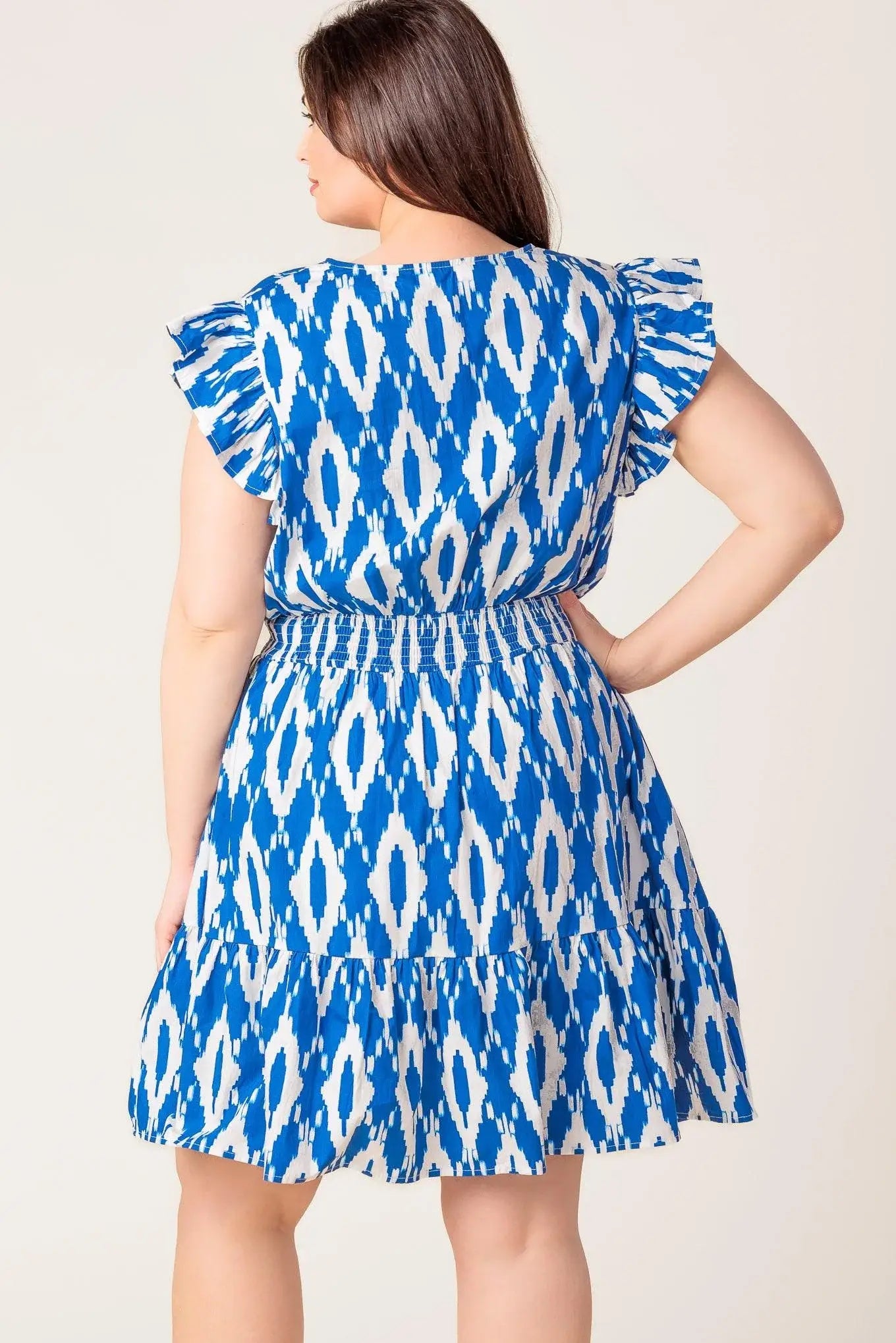 A PERFECT MATCH WOVEN MINI DRESS - Flying Tomato - Flyclothing LLC