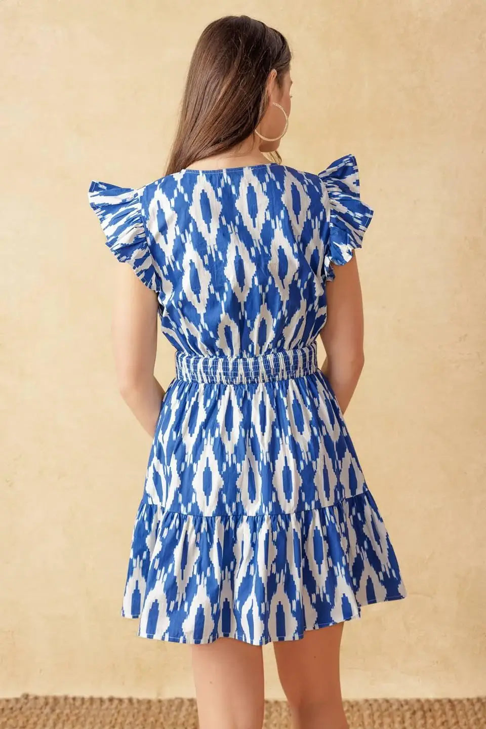A PERFECT MATCH WOVEN MINI DRESS - Flying Tomato - Flyclothing LLC