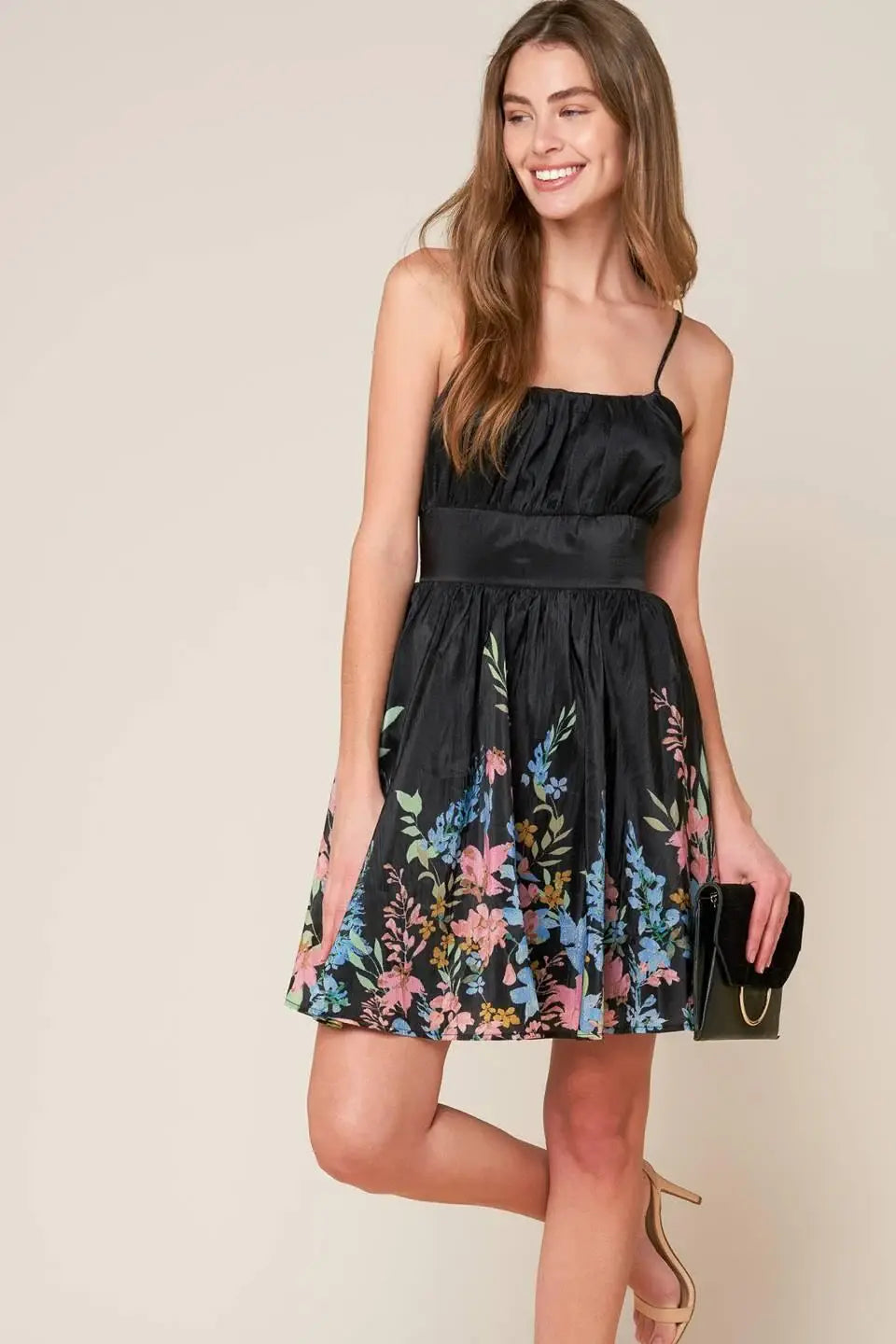 WITH THE TIDE WOVEN MINI DRESS - Flying Tomato - Flyclothing LLC