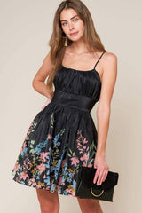 WITH THE TIDE WOVEN MINI DRESS - Flying Tomato - Flyclothing LLC