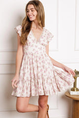 RADIANT RIVIERA WOVEN MINI DRESS - Flying Tomato - Flyclothing LLC