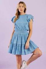 COME AS YOU ARE WOVEN MINI DRESS - Flying Tomato - Flyclothing LLC