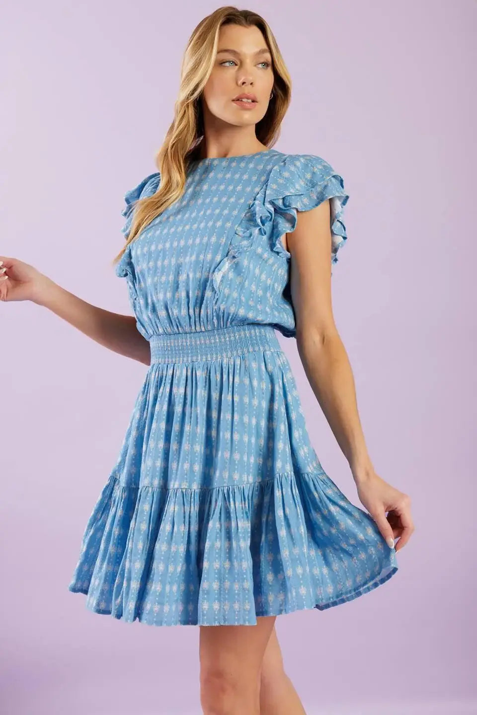 COME AS YOU ARE WOVEN MINI DRESS - Flying Tomato - Flyclothing LLC