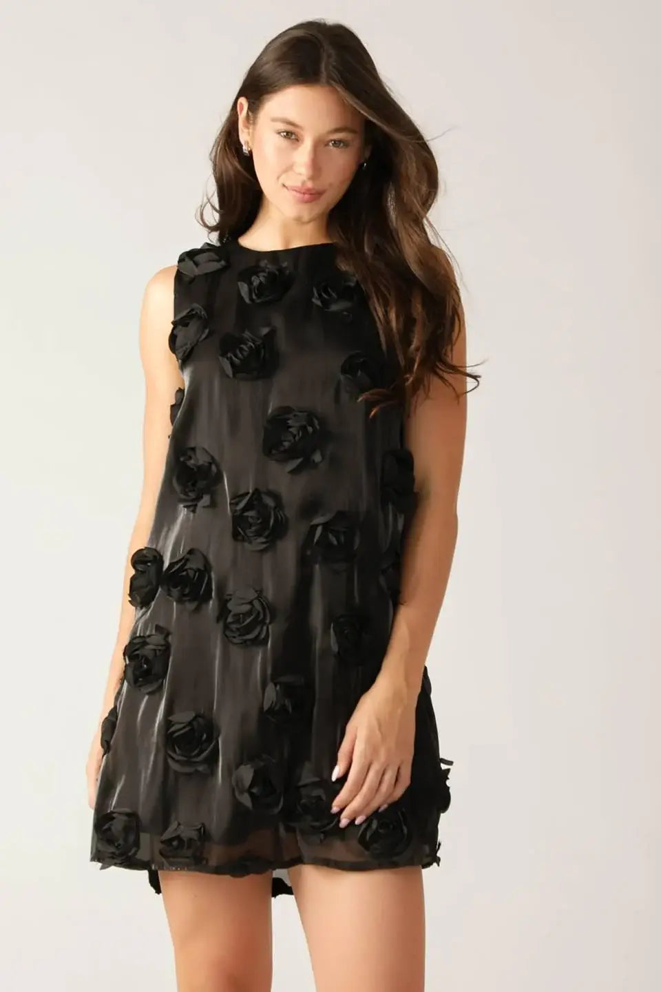 RADIANT SPIRIT WOVEN MINI DRESS - Flying Tomato - Flyclothing LLC