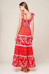BRIGHTER DAYS WOVEN MAXI DRESS - Flying Tomato - Flyclothing LLC