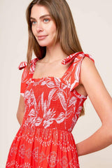 BRIGHTER DAYS WOVEN MAXI DRESS - Flying Tomato - Flyclothing LLC