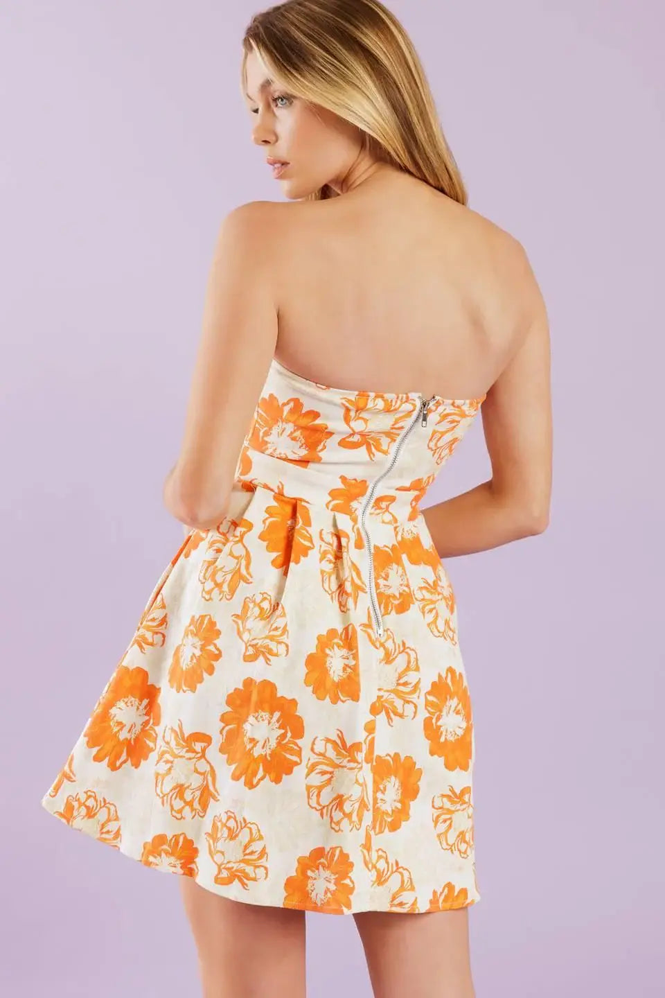 LOVE ME MORE WOVEN MINI DRESS - Flying Tomato - Flyclothing LLC
