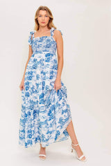 WHEN IN ROME WOVEN MIDI DRESS - Flying Tomato - Flyclothing LLC