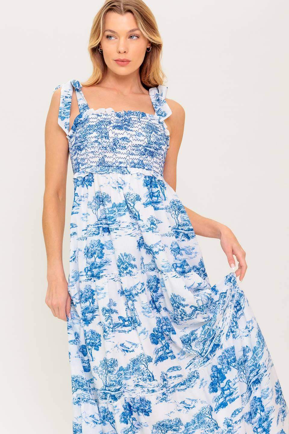 WHEN IN ROME WOVEN MIDI DRESS - Flying Tomato - Flyclothing LLC