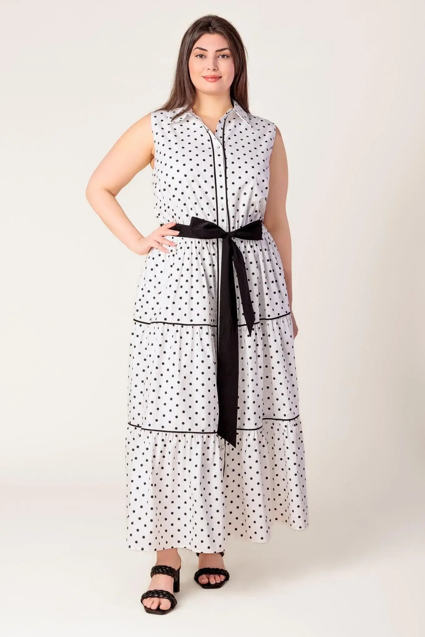 OUT OF REACH WOVEN MIDI DRESS - Flying Tomato - Flyclothing LLC