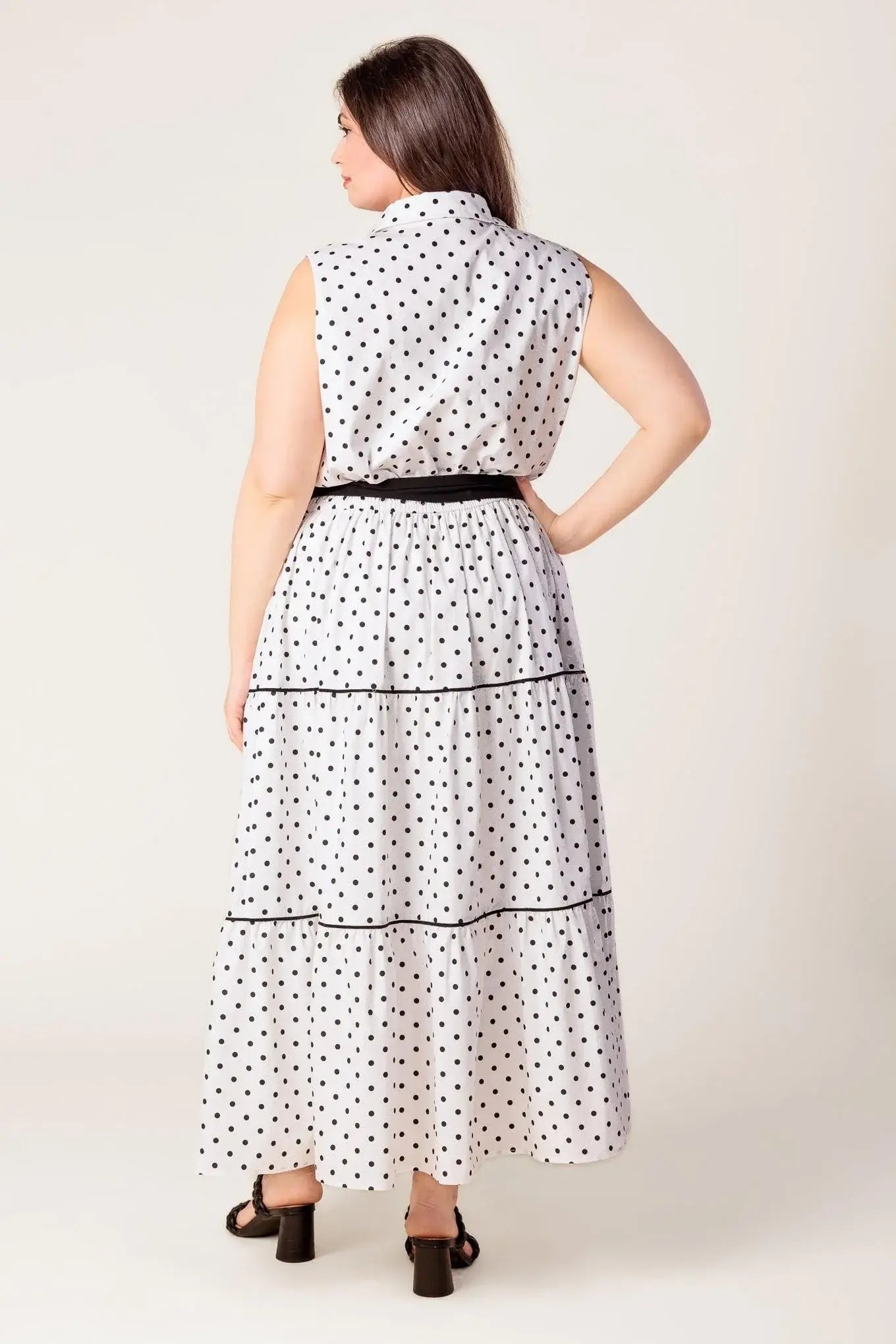 OUT OF REACH WOVEN MIDI DRESS - Flying Tomato - Flyclothing LLC
