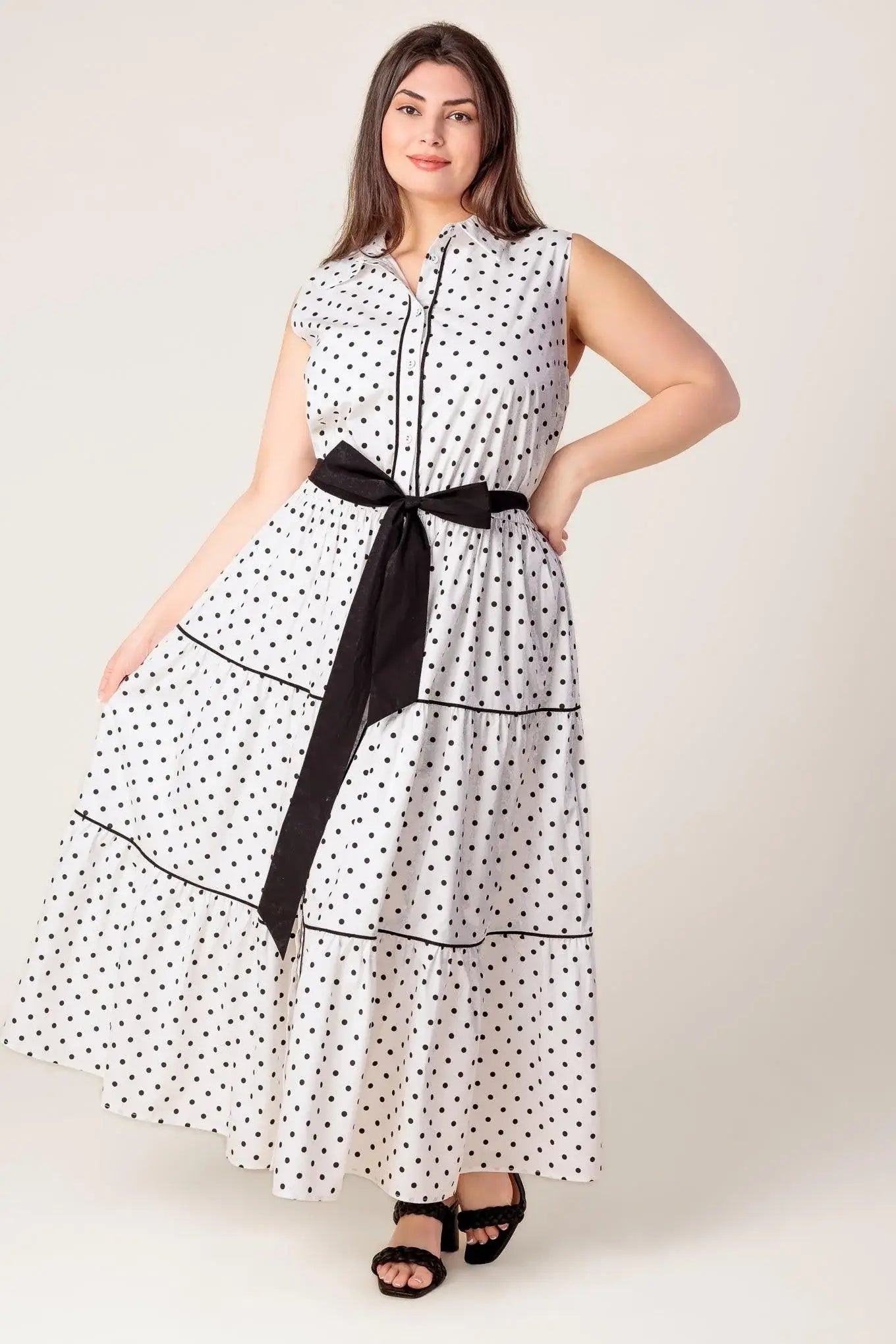 OUT OF REACH WOVEN MIDI DRESS - Flying Tomato - Flyclothing LLC