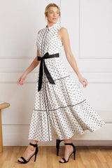 OUT OF REACH WOVEN MIDI DRESS - Flying Tomato - Flyclothing LLC