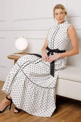 OUT OF REACH WOVEN MIDI DRESS - Flying Tomato - Flyclothing LLC