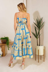 MAKING A WISH WOVEN MIDI DRESS - Flying Tomato - Flyclothing LLC