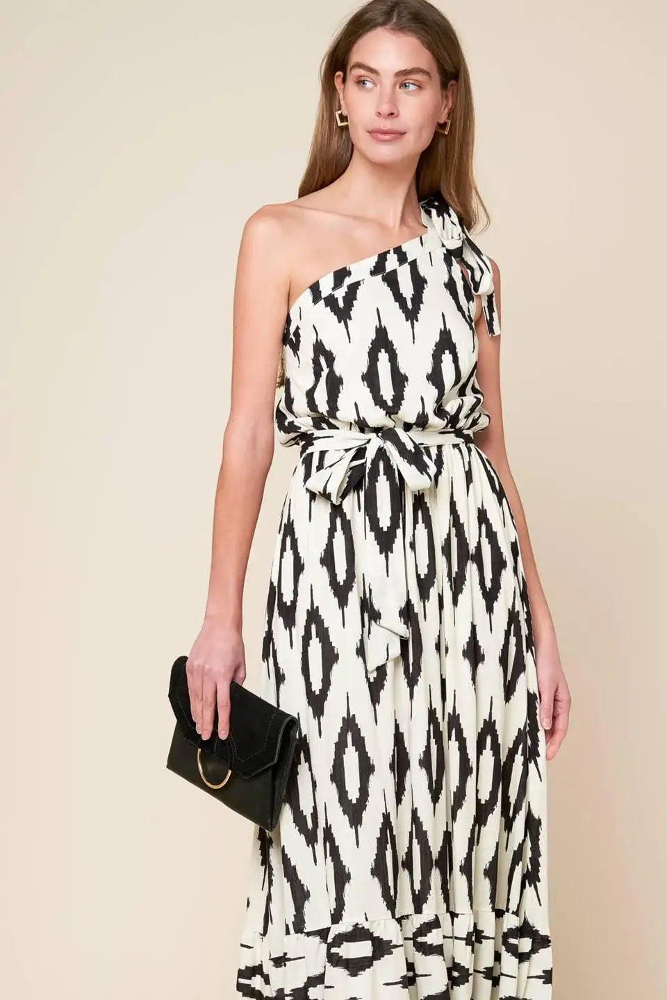 PERFECT SENSATION WOVEN MAXI DRESS - Flying Tomato - Flyclothing LLC