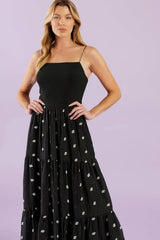 FADE INTO YOU WOVEN MIDI DRESS - Flying Tomato - Flyclothing LLC