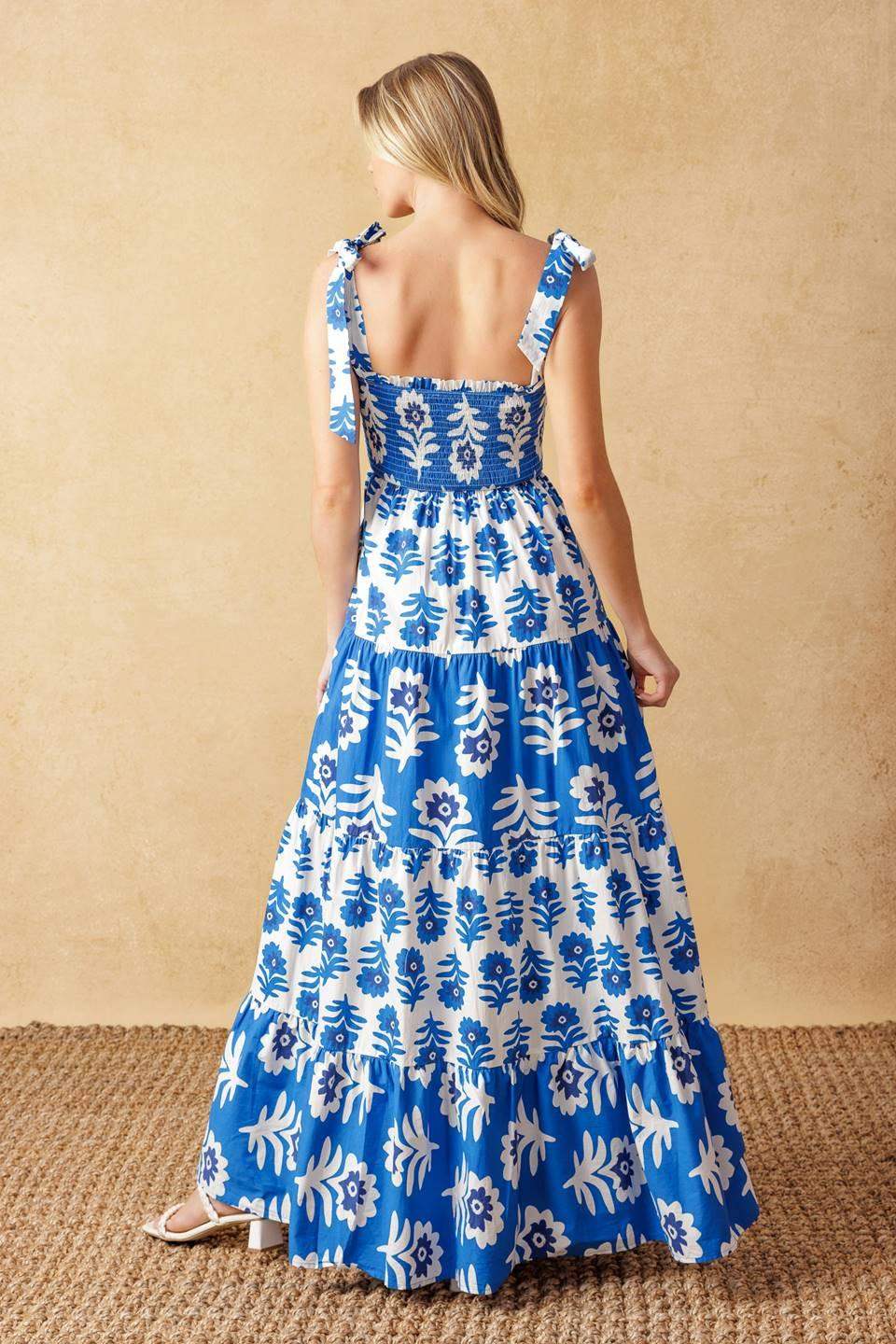 GLAMOUR IN MOTION WOVEN MAXI DRESS - Flying Tomato - Flyclothing LLC