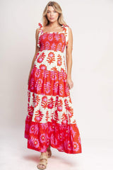 GLAMOUR IN MOTION WOVEN MAXI DRESS - Flying Tomato - Flyclothing LLC