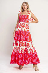 GLAMOUR IN MOTION WOVEN MAXI DRESS - Flying Tomato - Flyclothing LLC