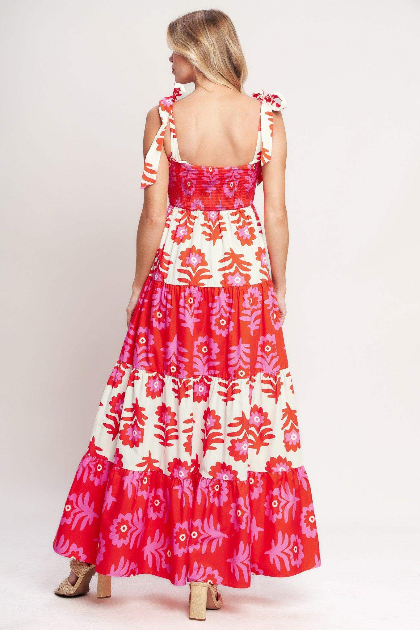 GLAMOUR IN MOTION WOVEN MAXI DRESS - Flying Tomato - Flyclothing LLC