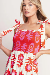 GLAMOUR IN MOTION WOVEN MAXI DRESS - Flying Tomato - Flyclothing LLC