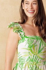 ADORABLE INTENTIONS WOVEN MINI DRESS - Flying Tomato - Flyclothing LLC