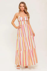 SEE THE GOOD WOVEN MAXI DRESS - Flying Tomato - Flyclothing LLC