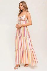 SEE THE GOOD WOVEN MAXI DRESS - Flying Tomato - Flyclothing LLC