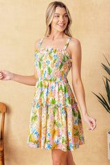 SECRET CRUSH WOVEN MINI DRESS - Flying Tomato - Flyclothing LLC