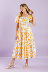 ICONIC SUMMER WOVEN MIDI DRESS - Flying Tomato - Flyclothing LLC
