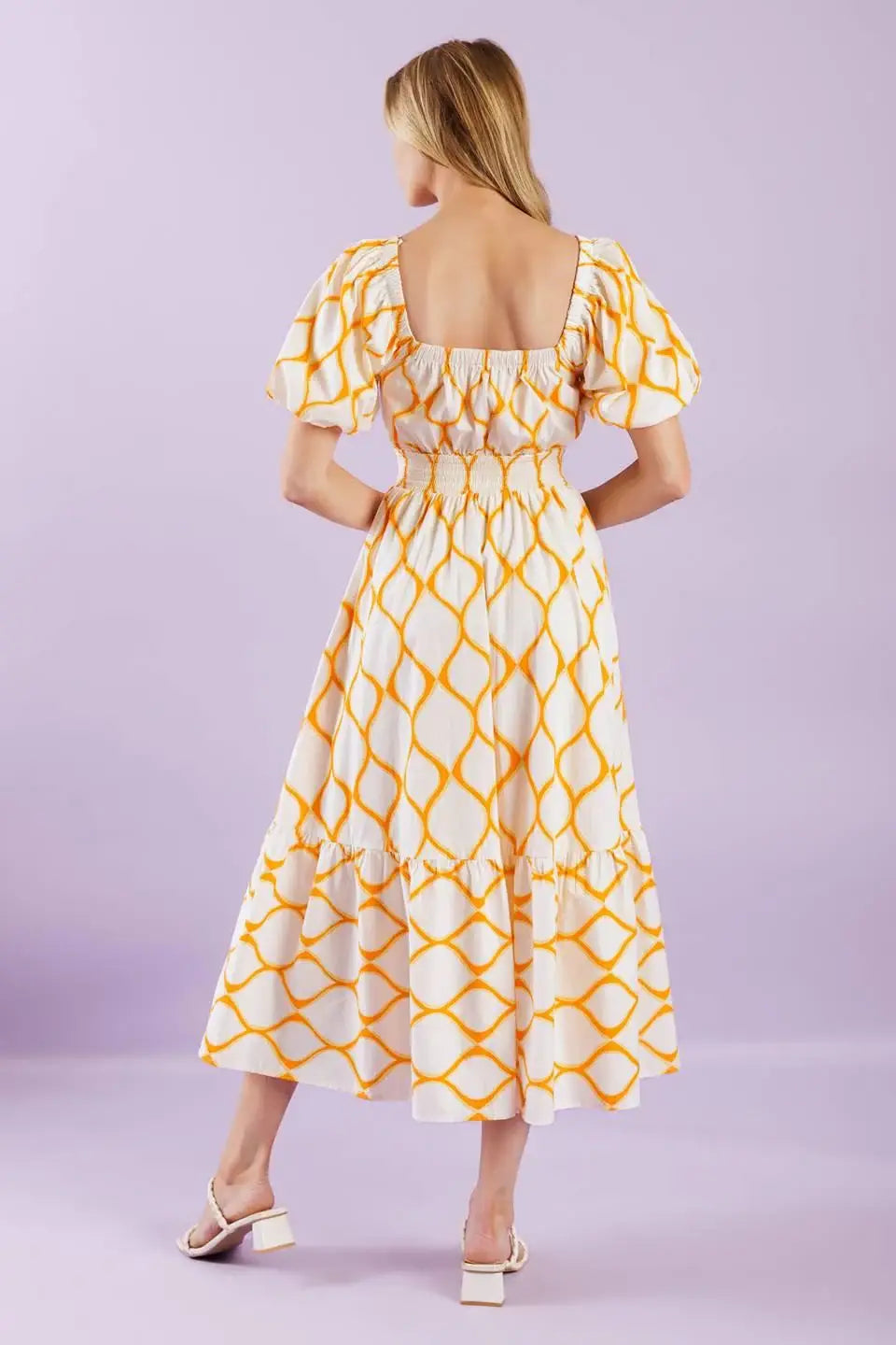 ICONIC SUMMER WOVEN MIDI DRESS - Flying Tomato - Flyclothing LLC